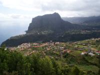 Aussicht auf Faial und Adlerfelsen